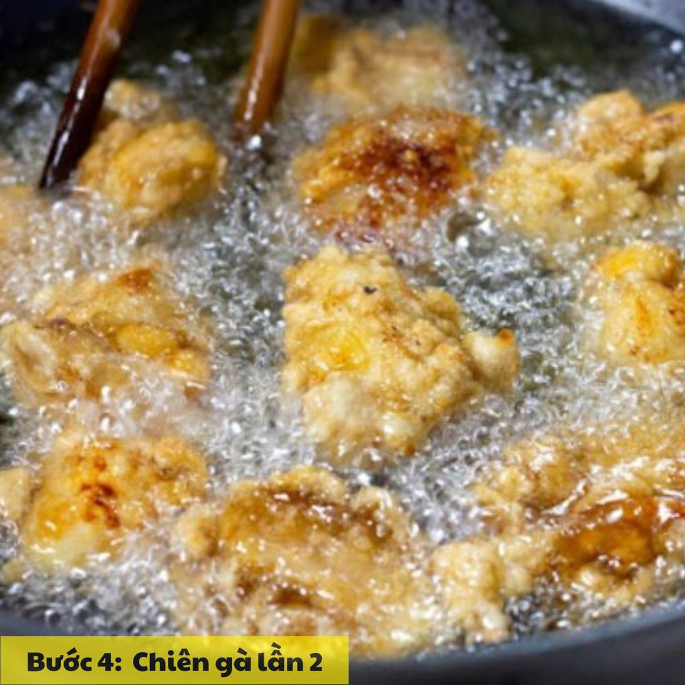 Chiên gà lần 2