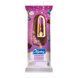 Kem vani phủ 2 lớp socola việt quất giòn Joyday 65ml (1 Cây)