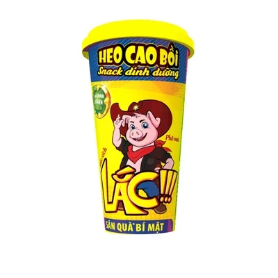 Xúc xích lắc phô mai kiểu Pháp Heo Cao Bồi ly 42.2g