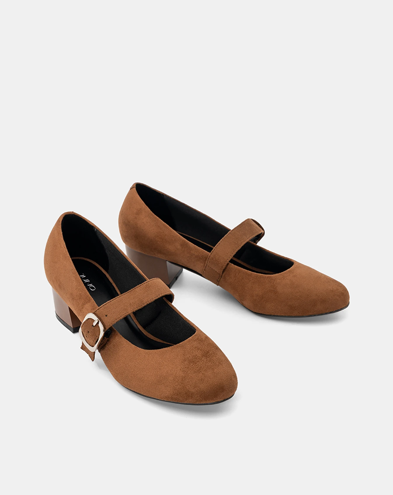 Giày Cao Gót Quai Mary Jane Phối Buckle - Image 7