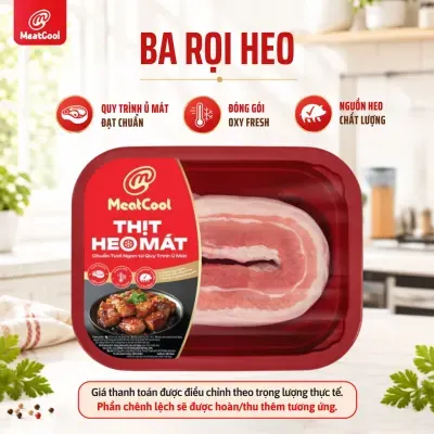 Ba rọi heo Meatcool 360-440g