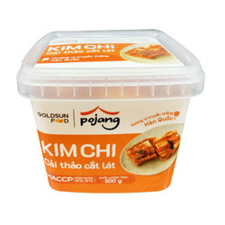 Kim chi cải thảo cắt lát Pojang hộp 500g (1 Hộp)
