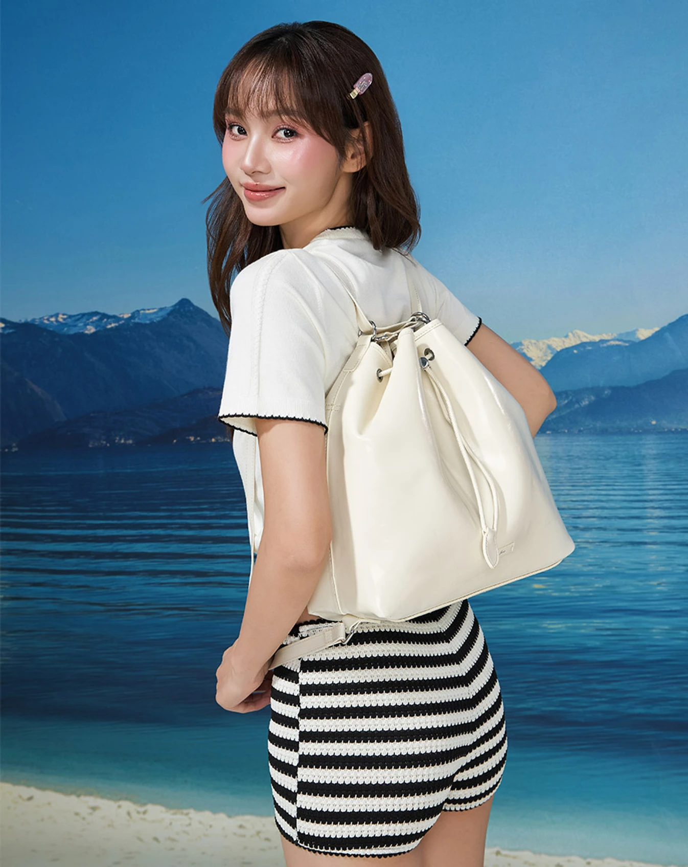 Túi Xách Trung Bucket Bag - Image 2