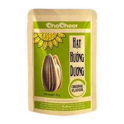 Hạt hướng dương nguyên vị Chacheer gói 75g (1 Gói)