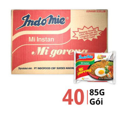 Thùng mì xào khô đặc biệt Indomie gói 85g (40 Gói)