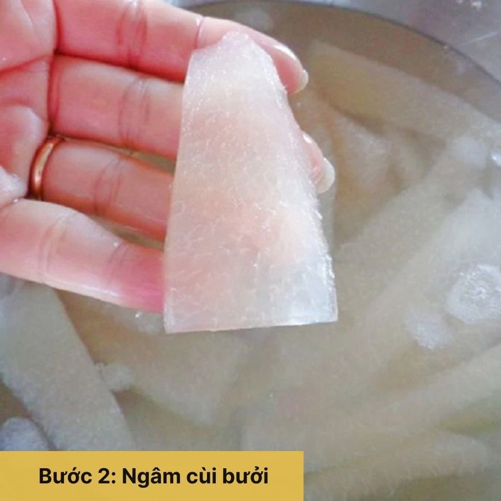 Ngâm cùi bưởi