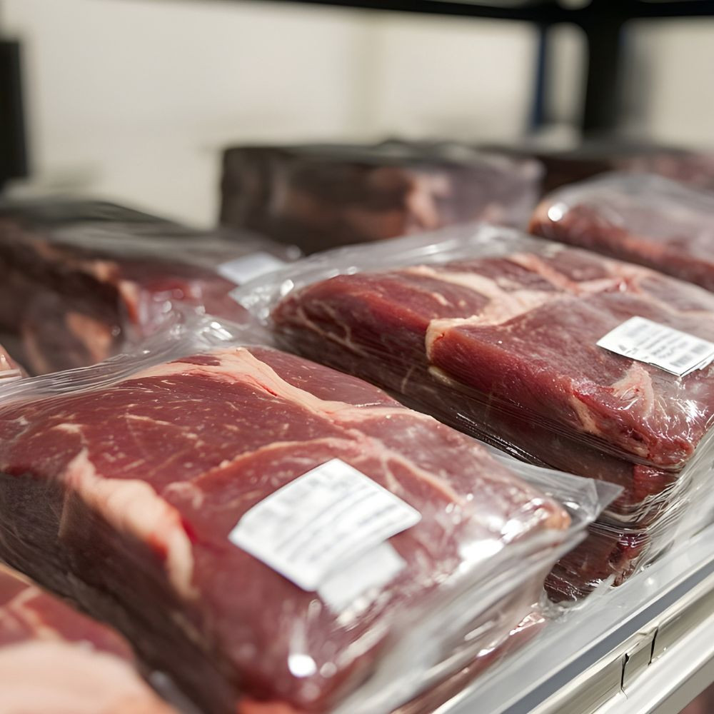 Thực tế, thịt bò nhập khẩu tại các hệ thống uy tín như Kingfoodmart được áp dụng công nghệ cấp đông nhanh (Shock Freezing) ngay sau khi mổ
