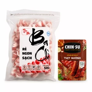 Combo ba chỉ bò Mỹ nướng BBQ