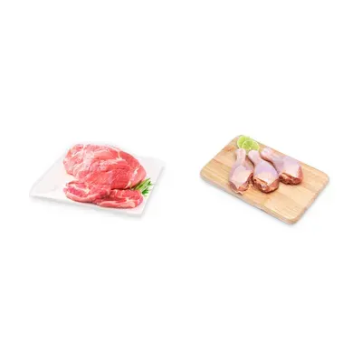 Combo Nạc dăm 900g + Đùi tỏi 1Kg