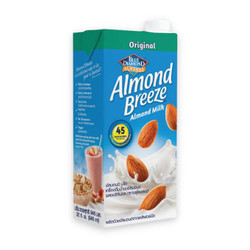 Sữa hạnh nhân Almond Breeze nguyên chất hộp 946ml