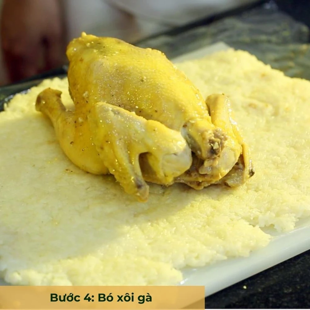 Bước 4 bó xôi