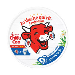 Phô mai Con Bò Cười 8 miếng hộp 112g (1 Hộp)