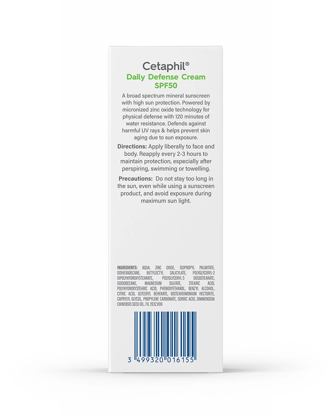 Kem Chống Nắng Cetaphil Vật Lý Cho Da Nhạy Cảm SPF50 50g KCN048 - Image 4
